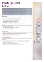 Fiches technique de Uginox Linen