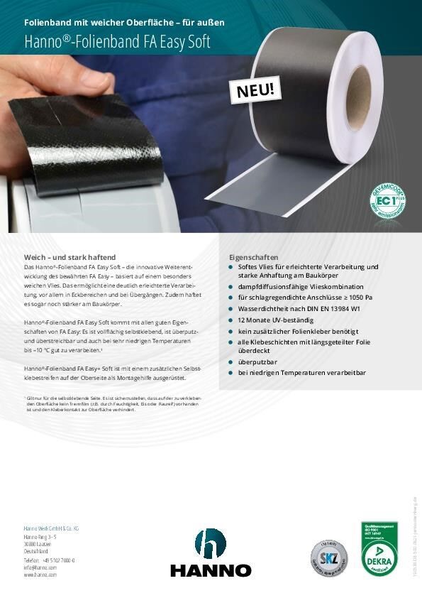 Infoblatt FA Easy Soft