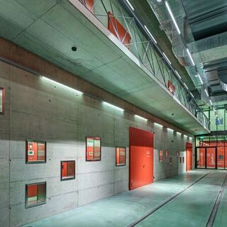 Un complexe en béton coloré au look authentique