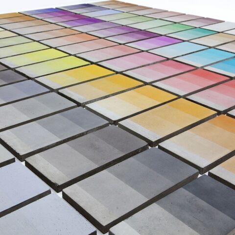 Béton coloré: l'esthétique à l'état pur