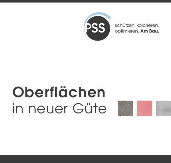 Broschüre: Oberfläche in neuer Güte