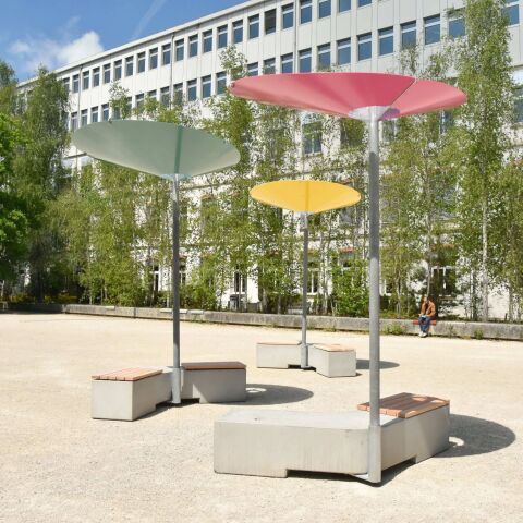 Une nouvelle conception de l'ombrage dans les espaces extérieurs