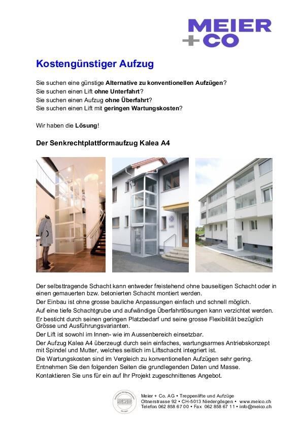Daten- und Messplatz Kalea A4