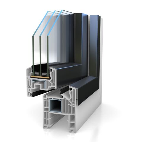 Système de profilés en optique aluminium