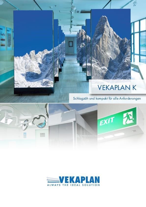 Broschüre VEKAPLAN K