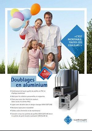 Doublages en aluminium