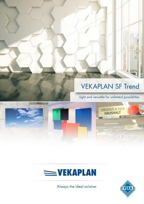 Broschüre VEKAPLAN SF Trend