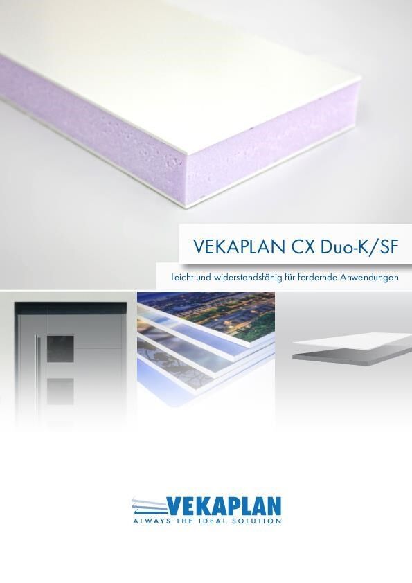 Broschüre VEKAPLAN CX