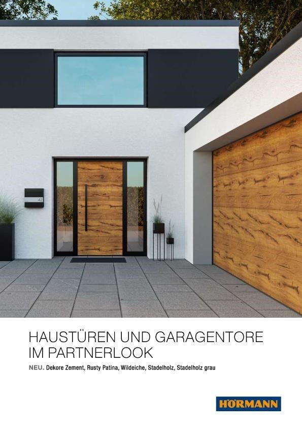 Broschüre: Haustüren und Tore im Partnerlook