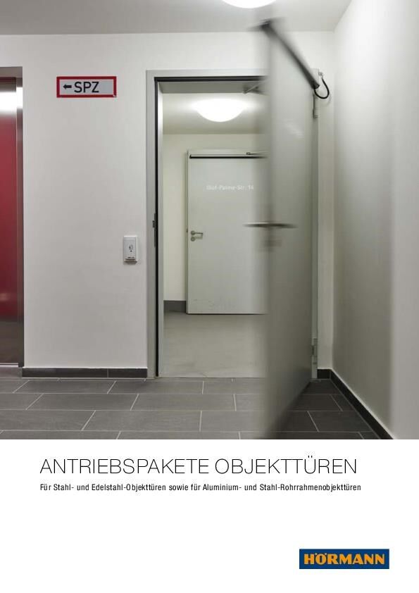 Antriebspakete Objekttüren