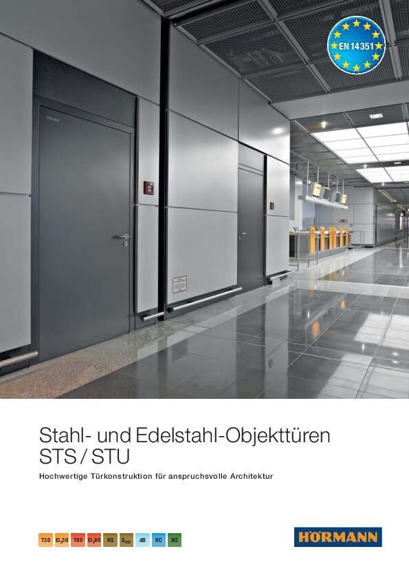 Stahl- und Edelstahl-Objekttüren