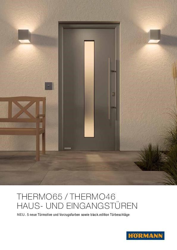 Thermo65 / Thermo46 Eingangstüren