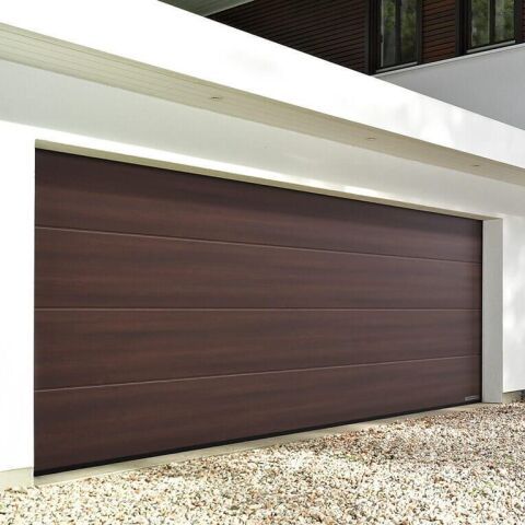 Portes de garage sectionnelles en acier
