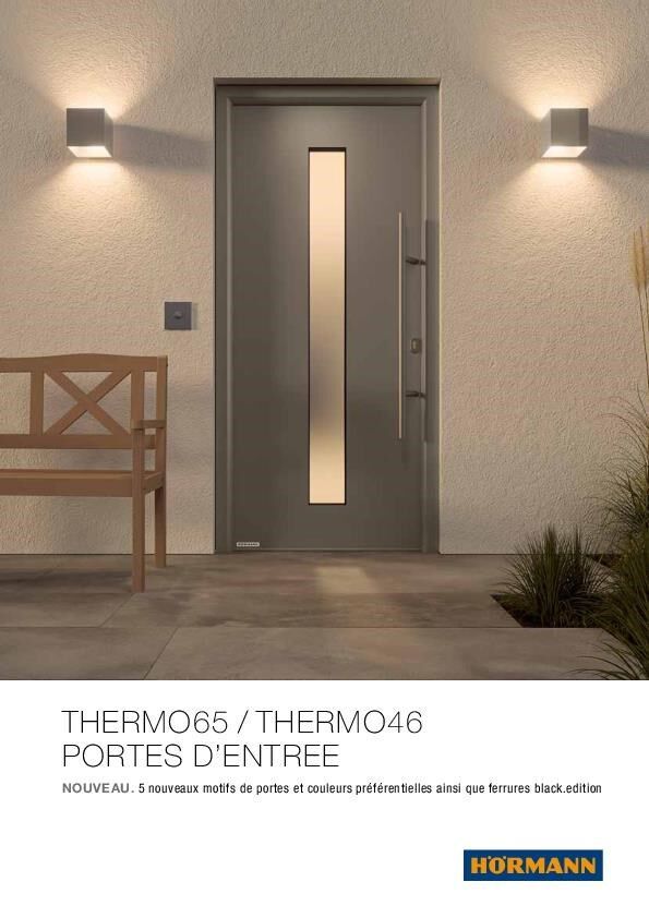 Portes d'entree Thermo65 / Thermo46