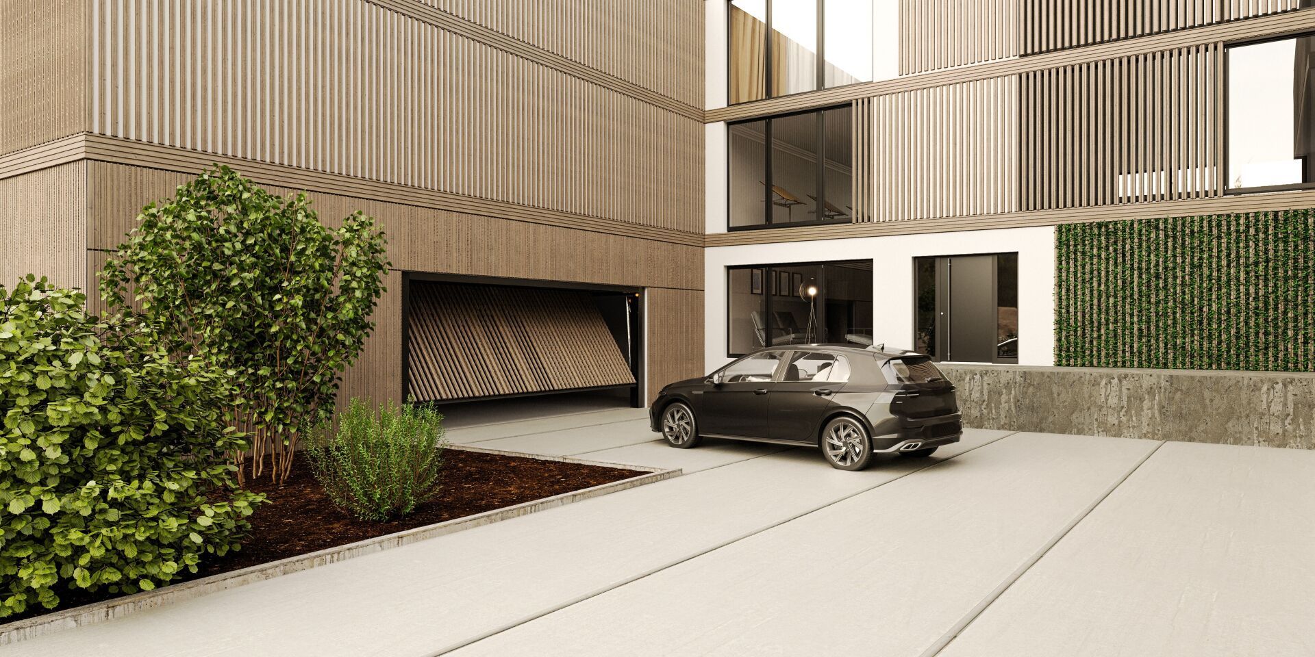 La porte de garage à enroulement encastrée ET500 ouvre des perspectives exceptionnelles. La porte de garage à enroulement encastrée ET500 ouvre des perspectives exceptionnelles.