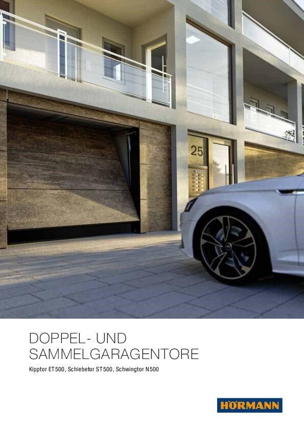 Doppel- und Sammelgaragentore