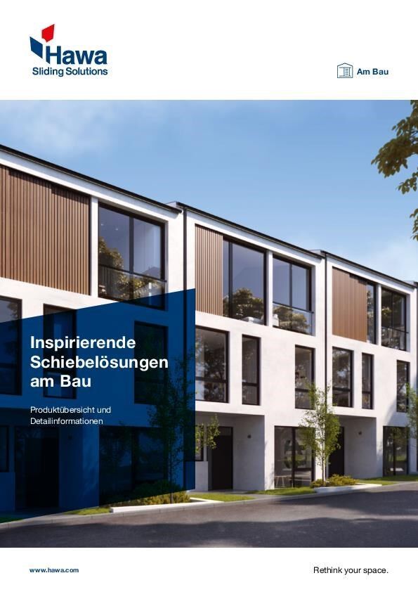 Schiebelösungen am Bau