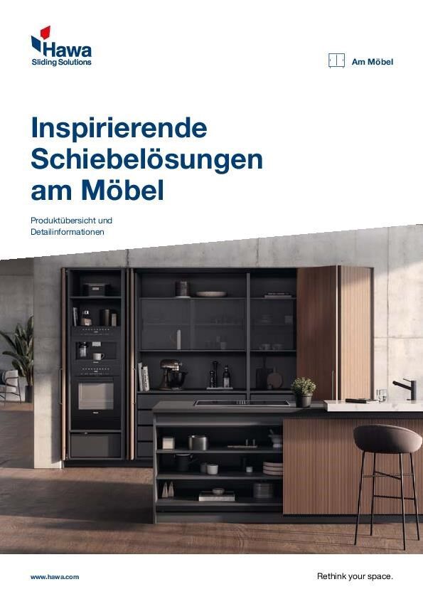 Schiebelösungen am Möbel