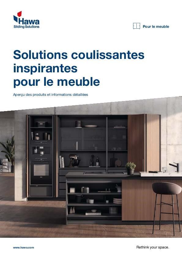 Solutions coulissantes pour le meuble
