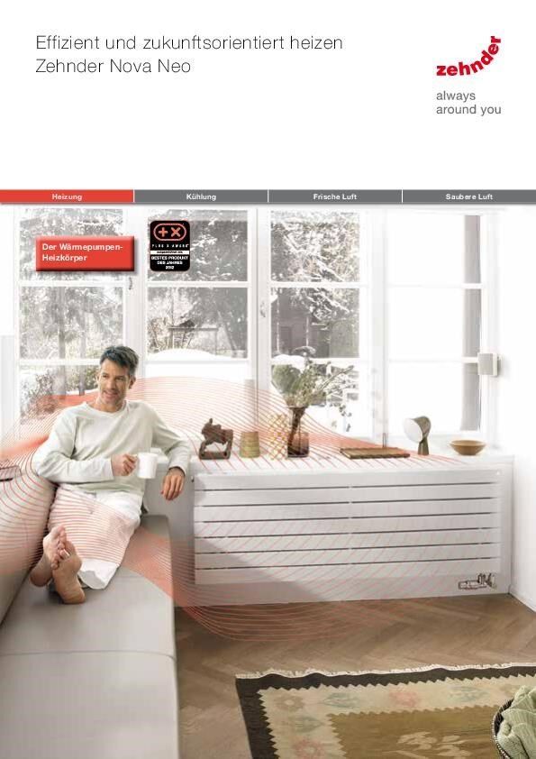 Effizient und zukunftsorientiert heizen: Zehnder Nova Neo