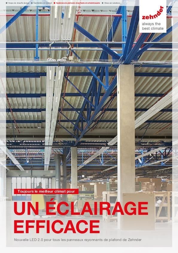 Toujours le meilleur climat pour un éclairage efficace