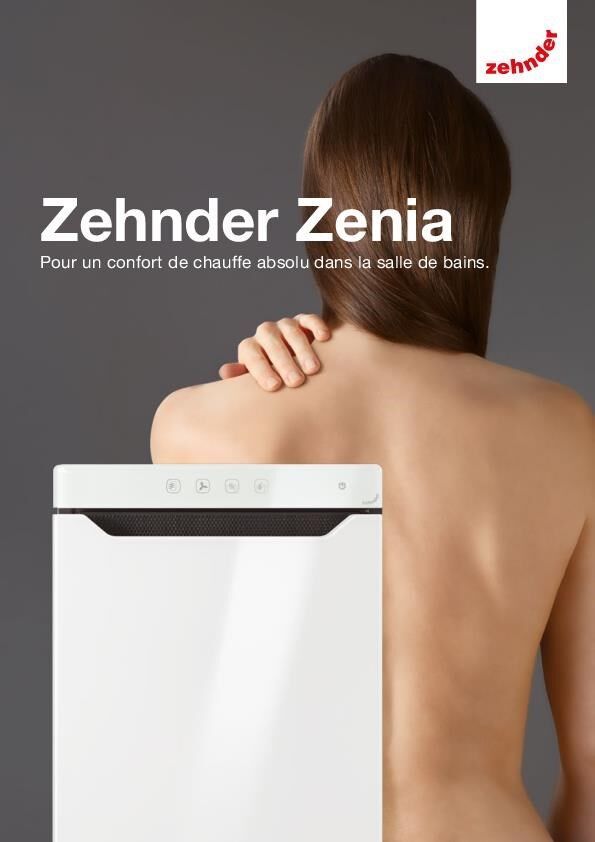 Zehnder Zenia: Pour un confort de chauffage absolu dans la salle de bains