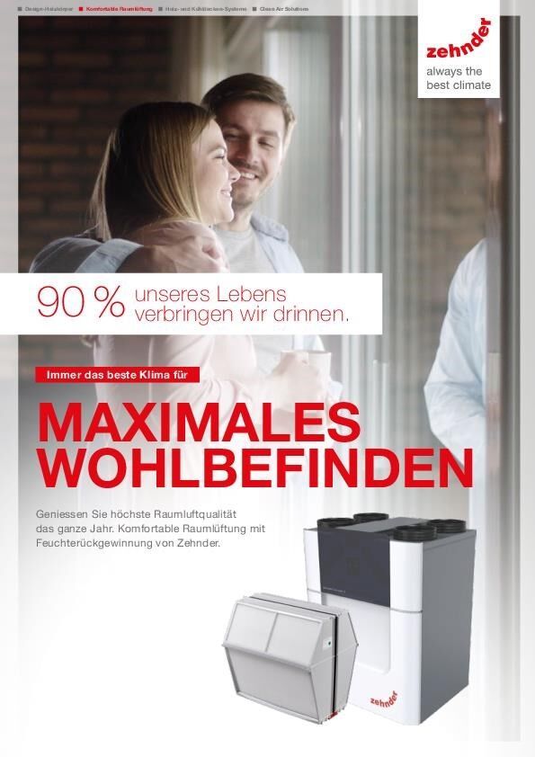 Immer das beste Klima für maximales Wohlbefinden