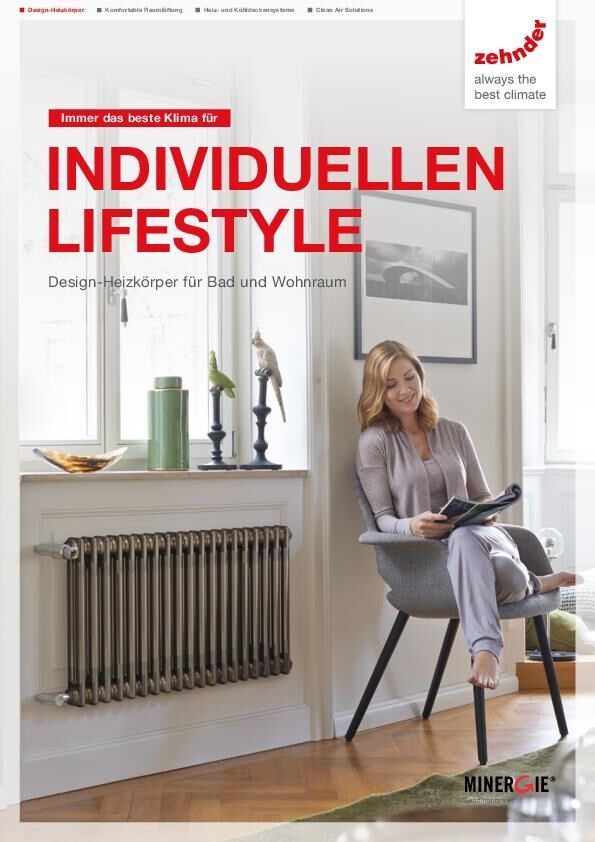 Design-Heizkörper für Bad und Wohnraum