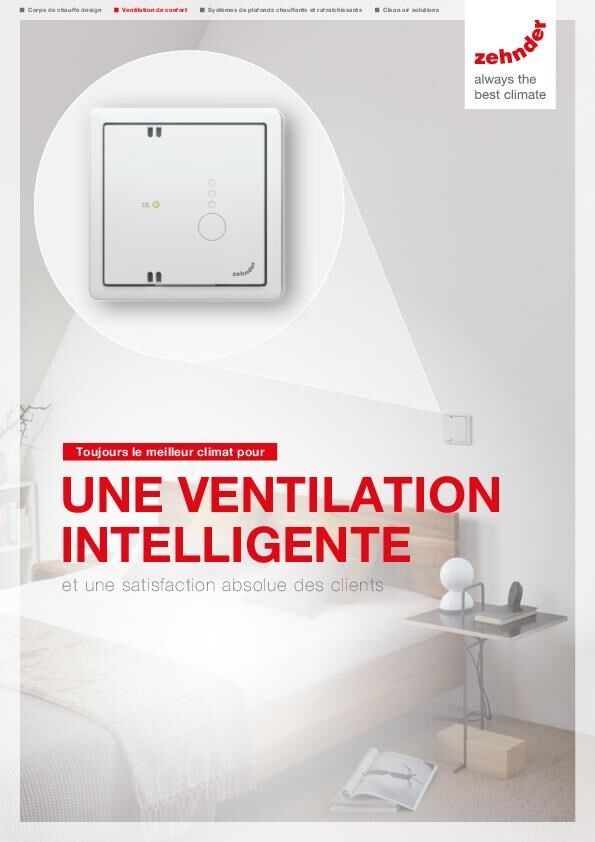 Toujours le meilleurs climat pour une ventilation intelligente