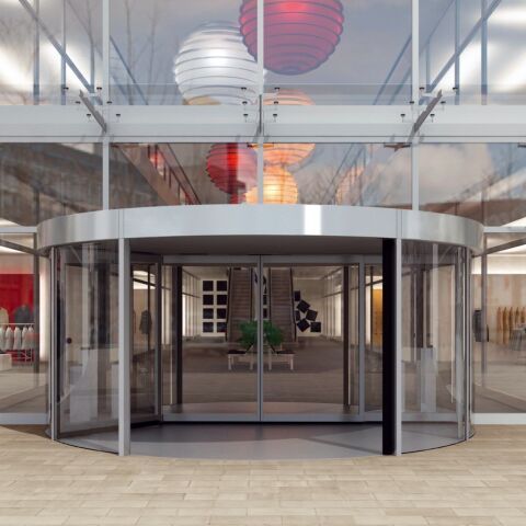 Portes tournantes