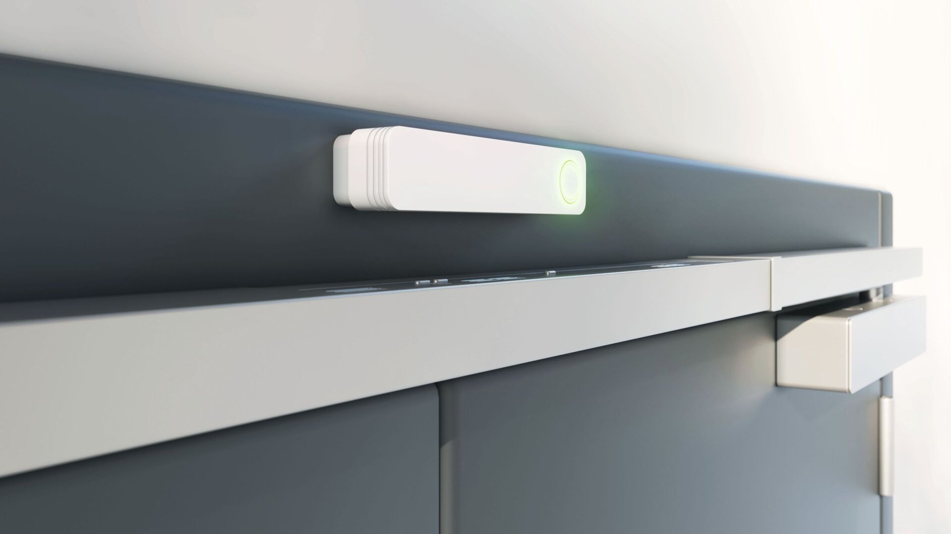 Funkrauchsystem Funeo von dormakaba – schnell und einfach installiert, sicher im Betrieb. | Foto © dormakaba Schweiz AG Funkrauchsystem Funeo von dormakaba – schnell und einfach installiert, sicher im Betrieb. | Foto © dormakaba Schweiz AG