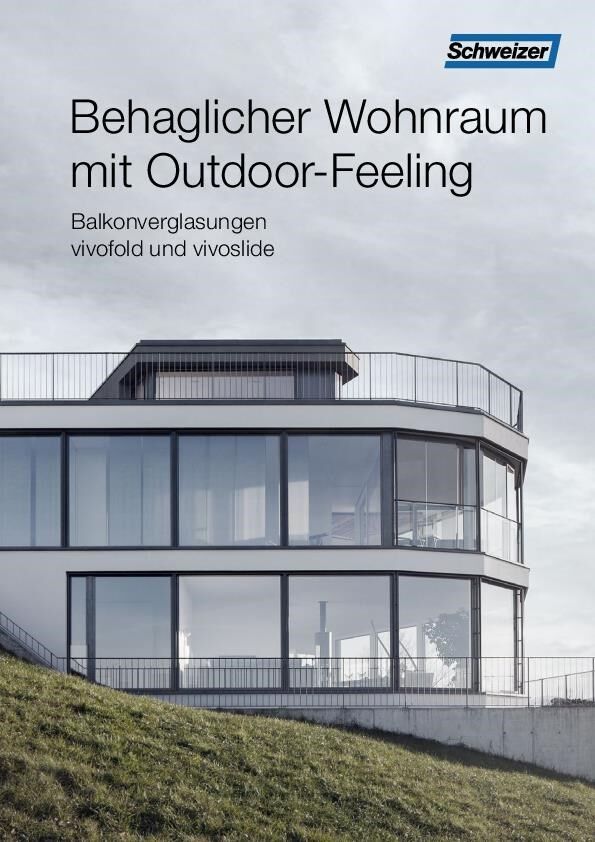 Imagebroschüre Balkonverglasungen