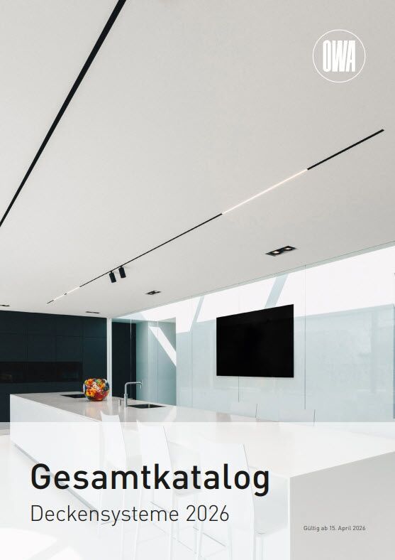OWA Gesamtkatalog Deckensysteme