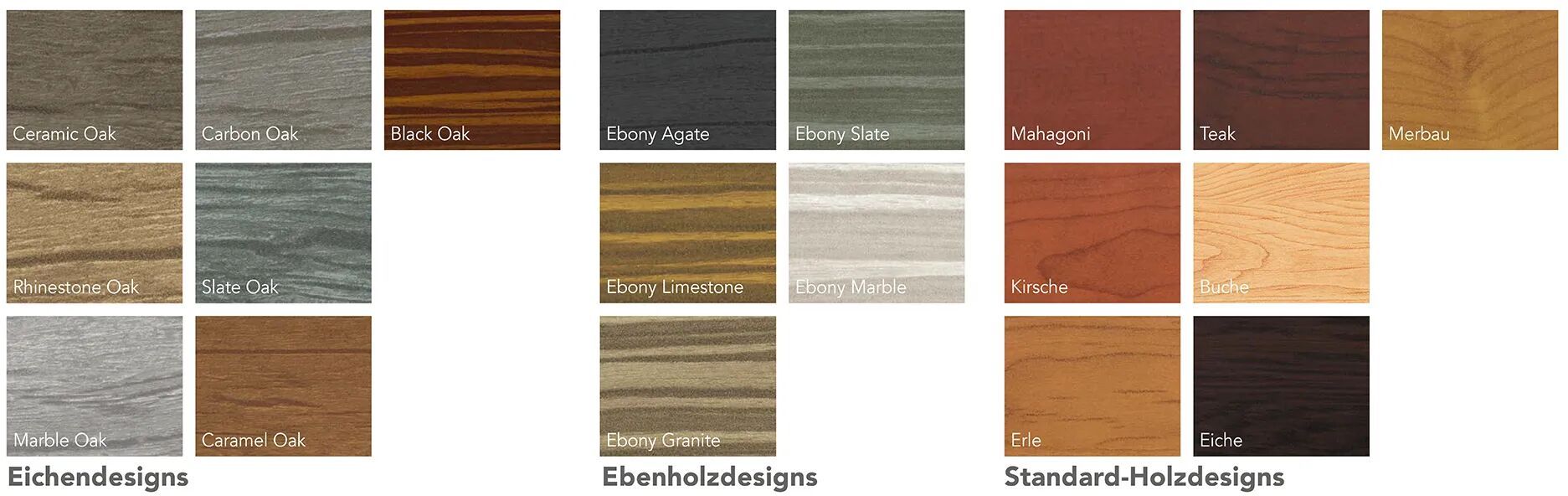 Die 19 Rockpanel Woods Holzdesigns von Eiche bis Teak erlauben Designfreiheit bei der Fassadengestaltung. Die 19 Rockpanel Woods Holzdesigns von Eiche bis Teak erlauben Designfreiheit bei der Fassadengestaltung.