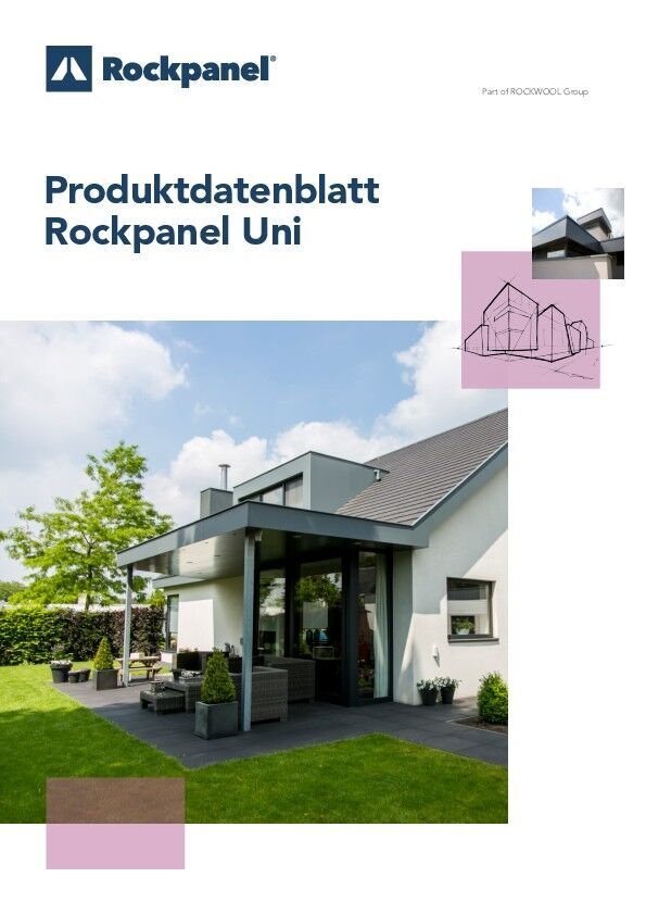 Produktdatenblatt Rockpanel Uni