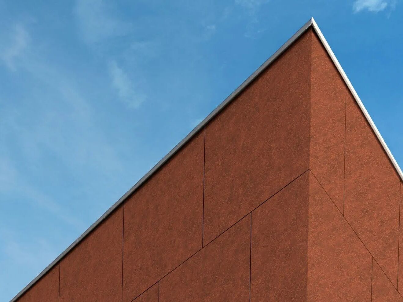 Rockpanel Stones Fassadenplatten sehen aus wie Stein und sind genauso brandsicher. Rockpanel Stones Fassadenplatten sehen aus wie Stein und sind genauso brandsicher.