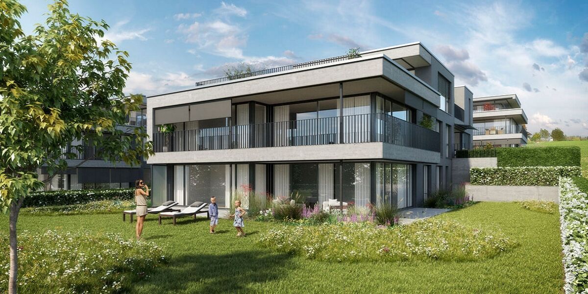 «KrebuFlex»-Metallfensterbänke bei der Wohnüberbauung Panorama in Rubigen KrebuFlex-Metallfensterbänke bei der Wohnüberbauung Panorama in Rubigen