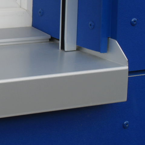 Appui de fenêtre en aluminium monobloc
