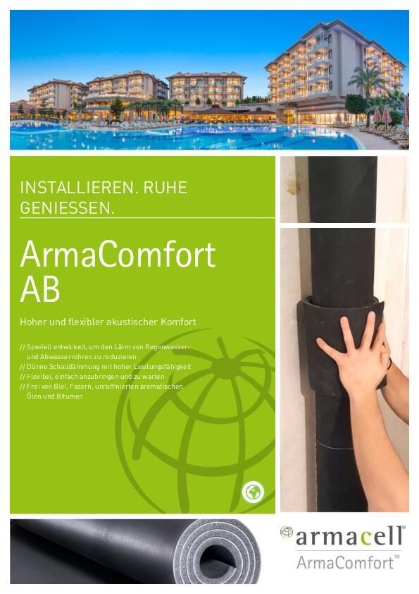 Broschüre ArmaComfort AB