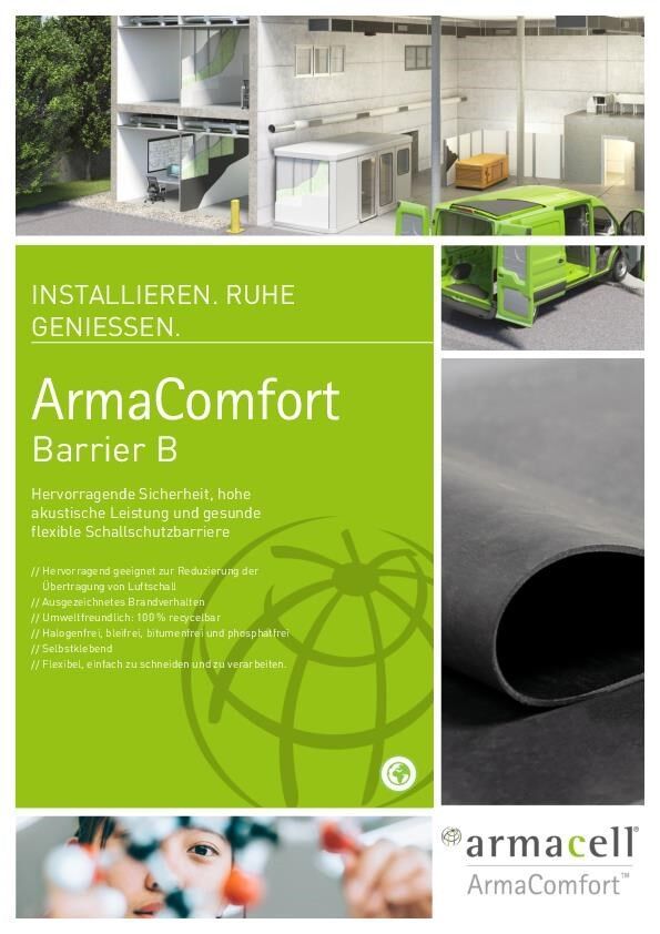 Broschüre ArmaComfort Barrier B