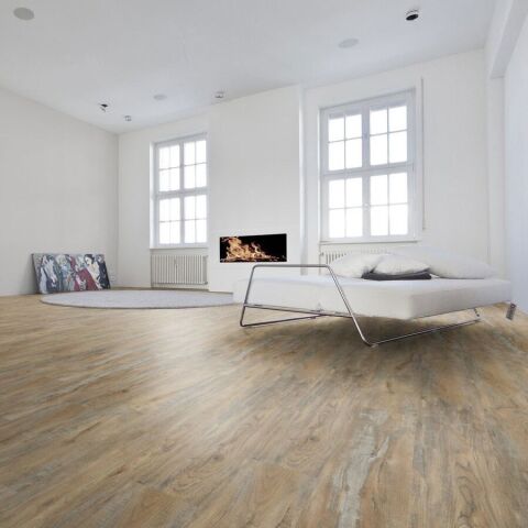 Designbelag zum Kleben und Klicken
