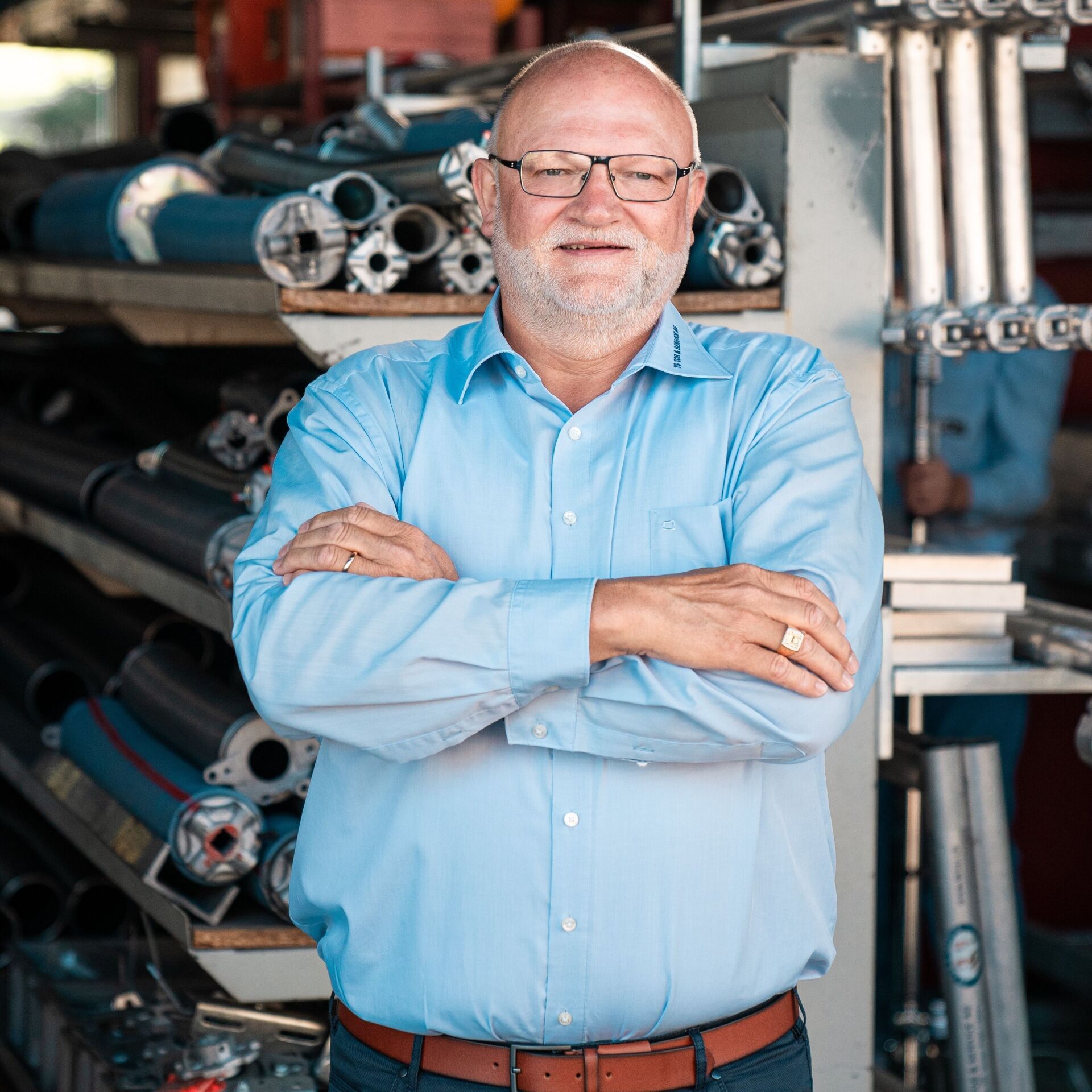 Anton Kempf, directeur de TS Tor und Service AG Anton Kempf, directeur de TS Tor und Service AG