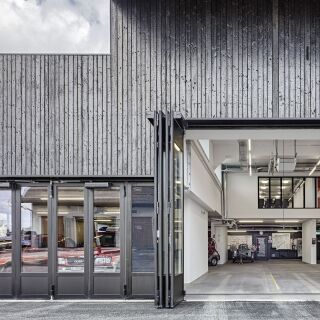 Portes accordéon – revalorisation efficace du bâtiment