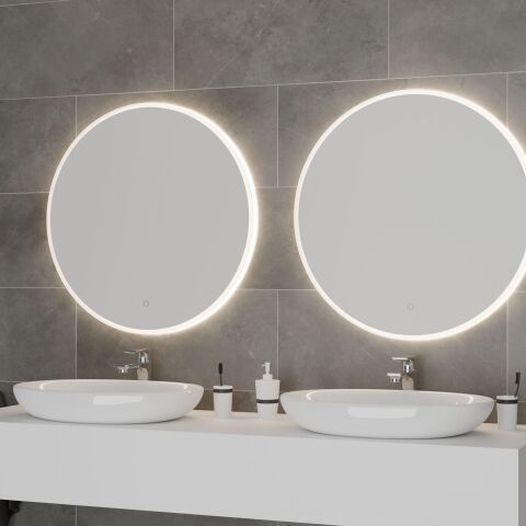 Lichtspiegel Unique LED rund