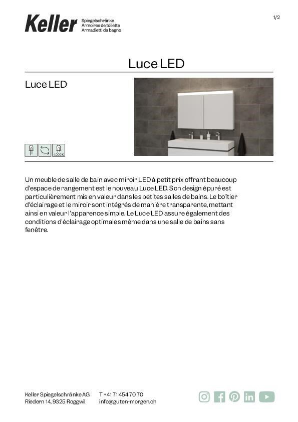 Documentation Luce LED