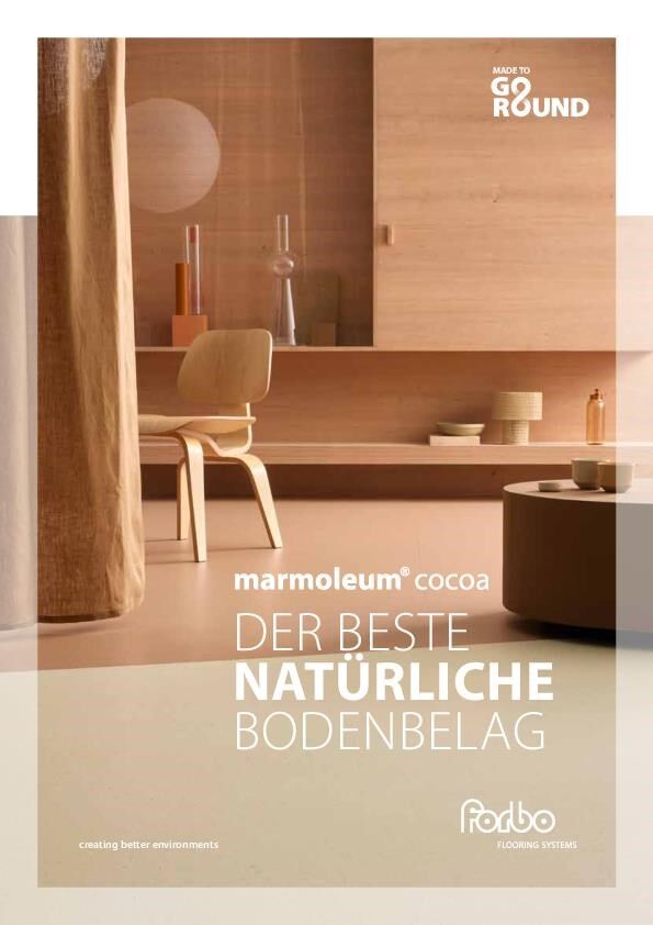 Marmoleum-Cocoa-Broschüre