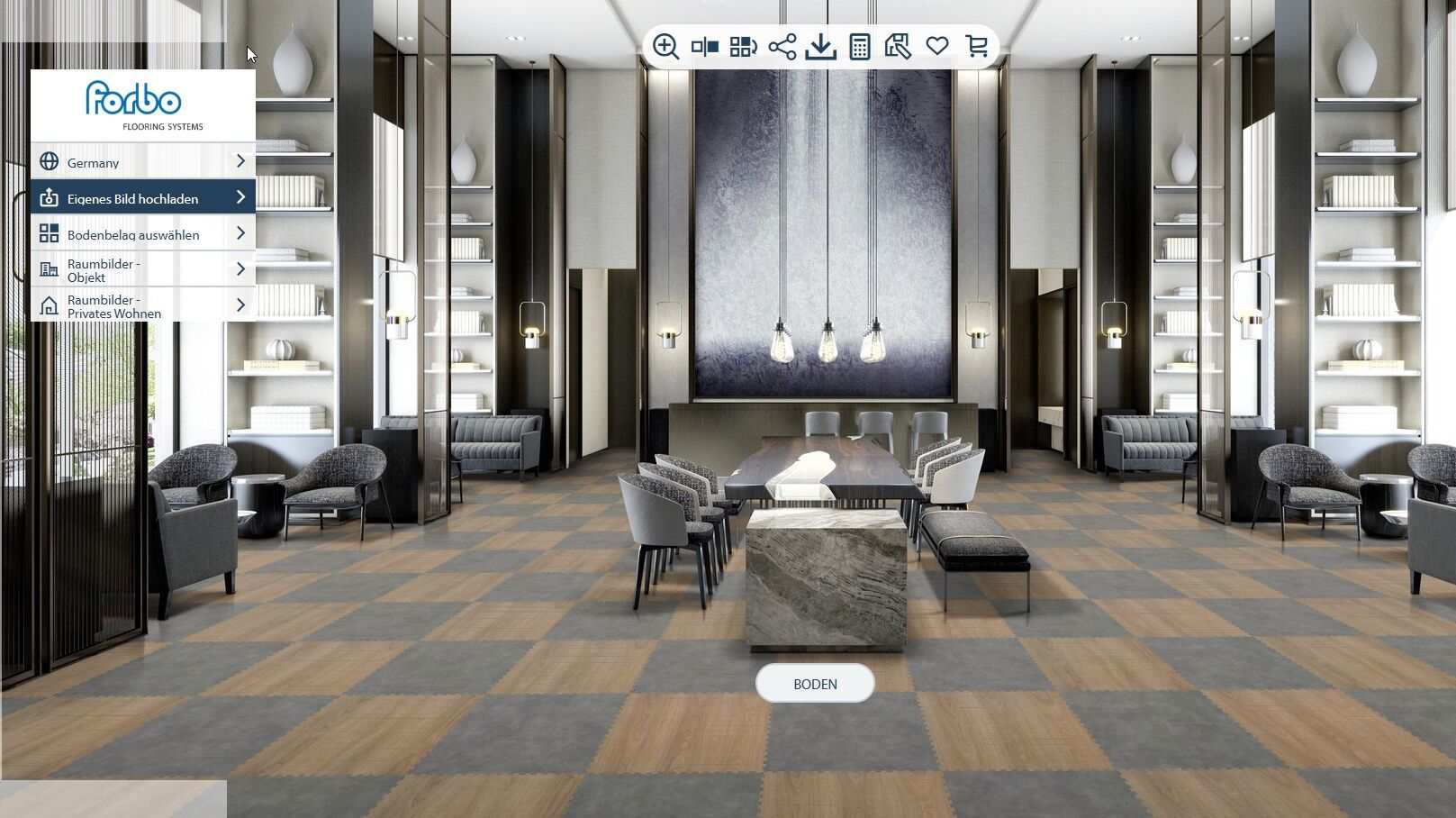 «FloorVisualizer» de Forbo