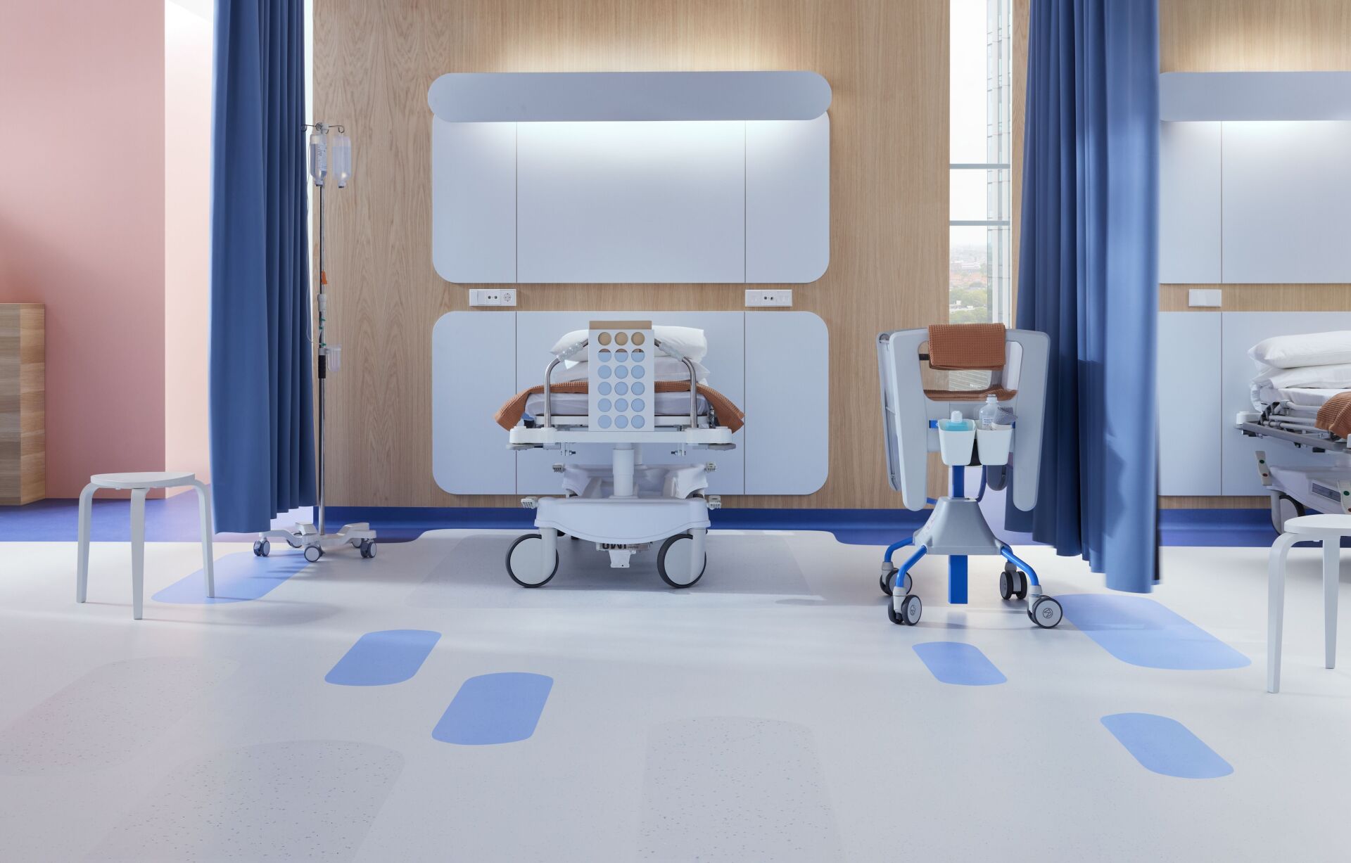 Vinylböden sind hervorragend für das Gesundheitswesen geeignet. | Foto © Forbo Flooring Systems Vinylböden sind hervorragend für das Gesundheitswesen geeignet. | Foto © Forbo Flooring Systems