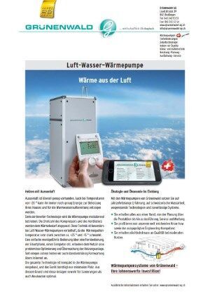 Luft-Wasser-Wärmepumpe