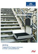 Broschüre ARTIRA Treppenlift